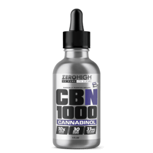 1000mg zero high super strength cbn oil cannabinol