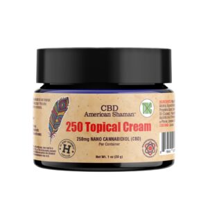 250 topical cream thc free