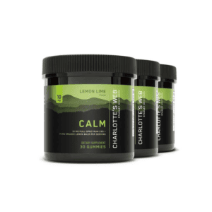 3 pack 30 count calm gummies charlottes web