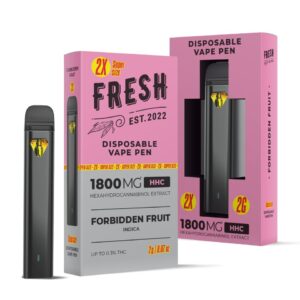 forbidden fruit vape pen hhc disposable fresh 1800mg