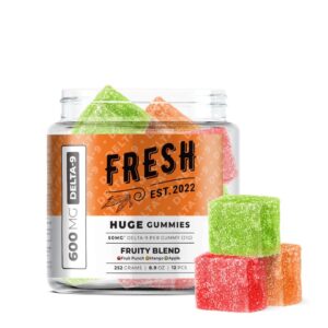 fruity blend gummies delta 9 fresh 600mg