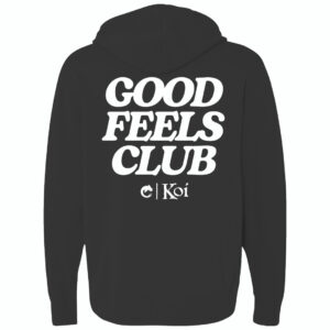good feels club full zip hoodie
