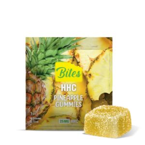 hhc bites 25mg sweet island pineapple