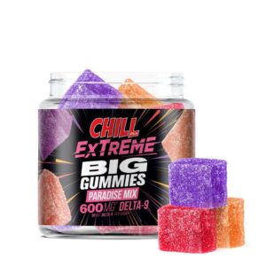 paradise mix gummies delta 9 chill plus 600mg