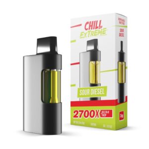 sour deez disposable d8 thcp blend chill plus 2700x