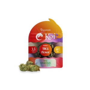 thca flower green crack sativa