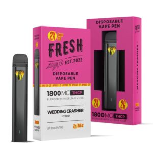 wedding crasher vape pen thcp disposable fresh 1800mg